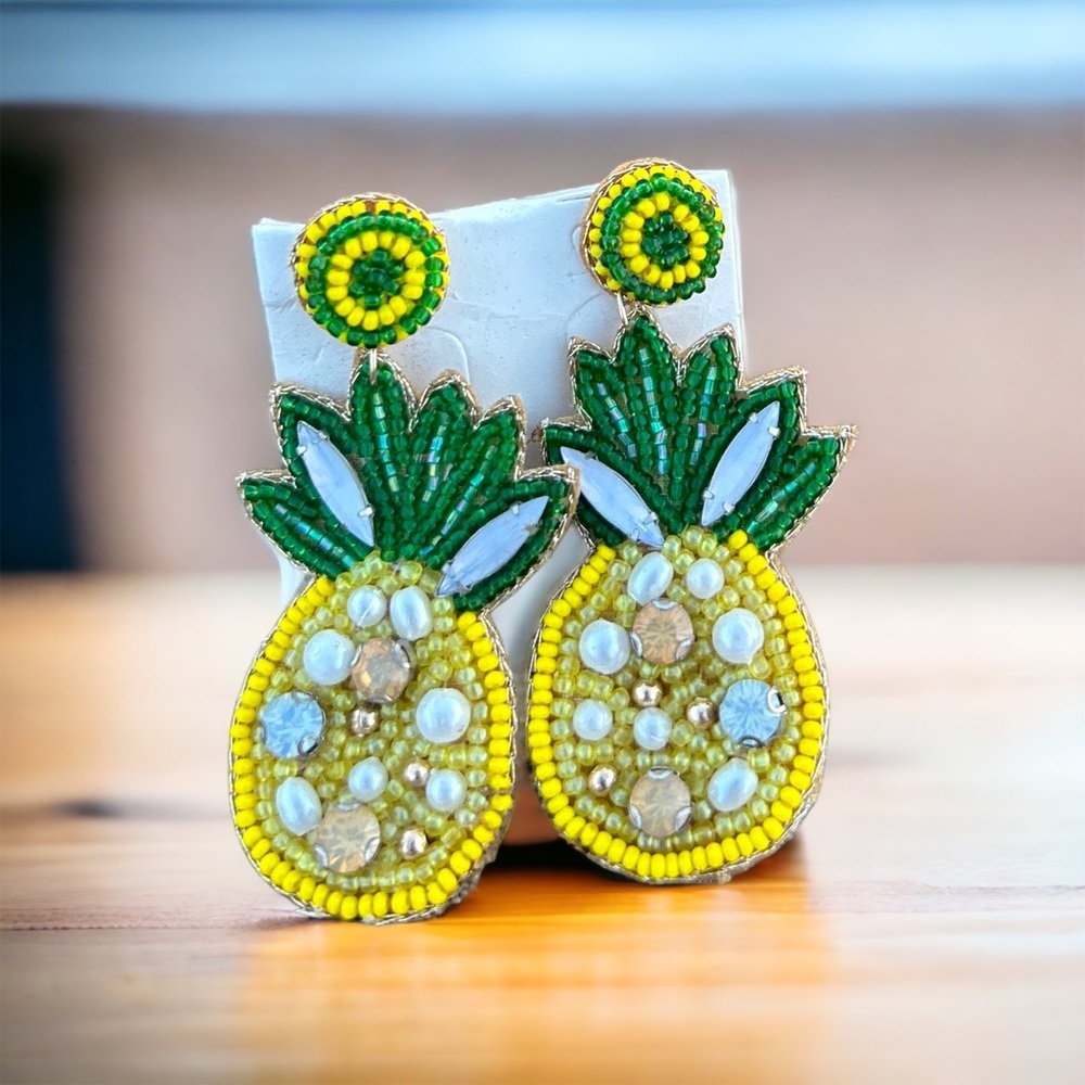 Pineapple Summer Earrings